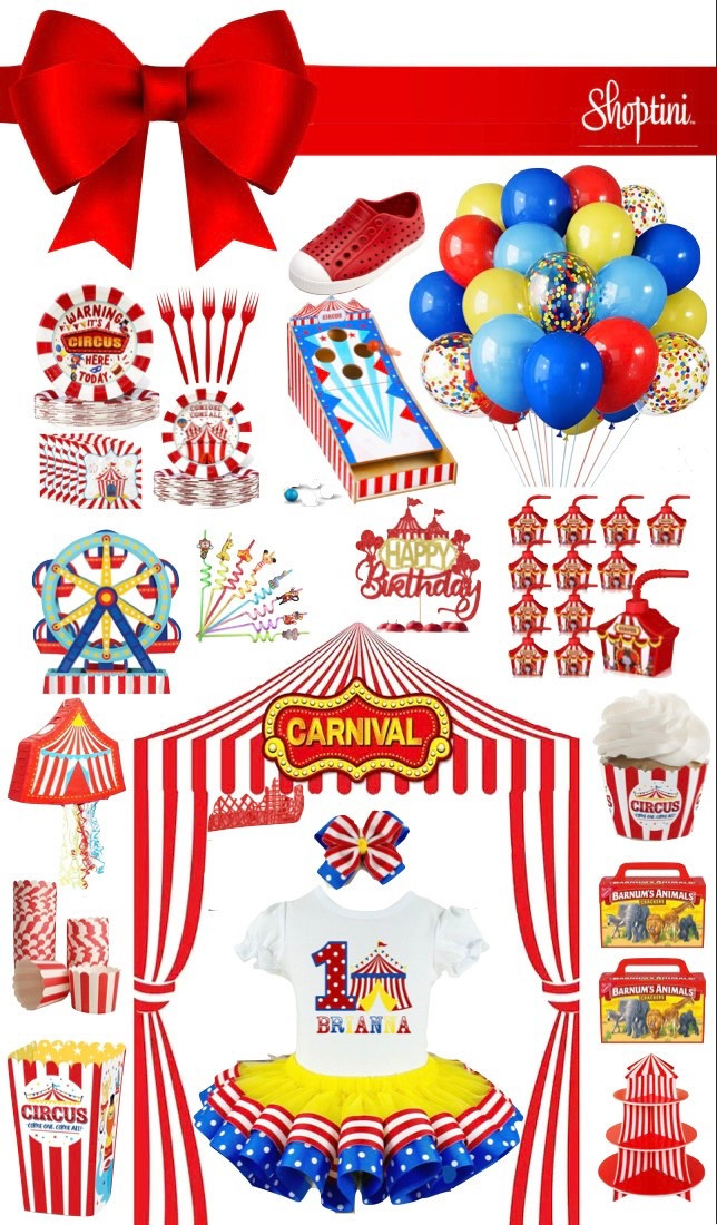 Circus party / carnival party : kids party theme / circus party decor / welcome TWO my circus / it’s my 3 ring circus / party decor / carnival party 