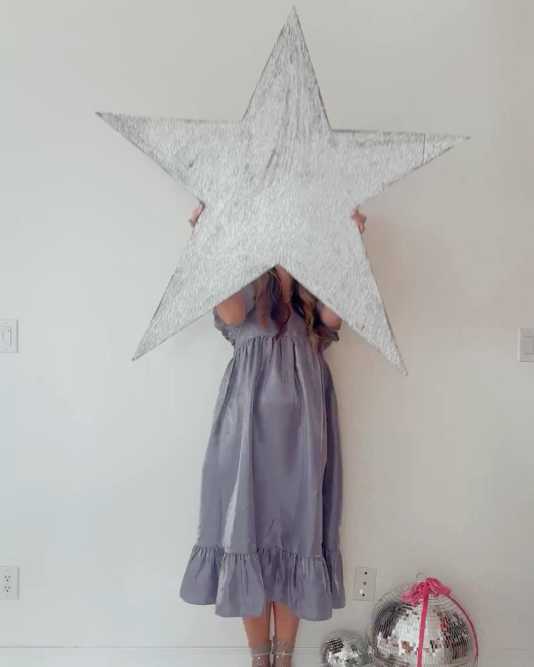 From Christmas box to New Year’s star ✨ Upcycled, glittered, and topped with a tulle bow—this is officially the start of my New Year’s mantle.

My dress is only $25!!!! 

#LTKSaleAlert #LTKSeasonal #LTKHoliday