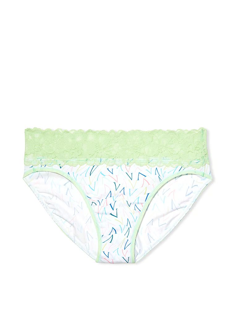 Lace Waist Cotton Brief Panty | Victoria's Secret (US / CA )