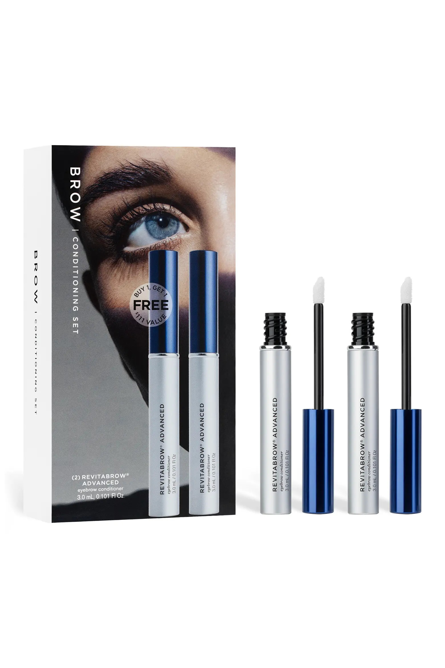 RevitaBrow® ADVANCED Eyebrow Conditioner Duo Set $222 Value (Women) | Nordstrom | Nordstrom