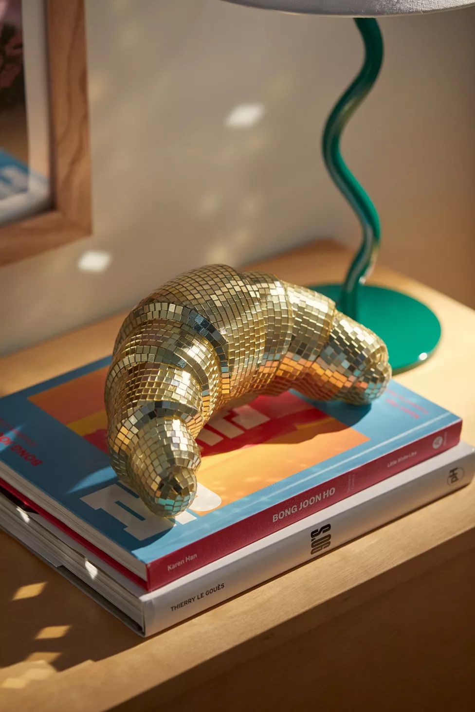 Sofiest Designs UO Exclusive Disco Croissant Sculpture | Urban Outfitters (US and RoW)