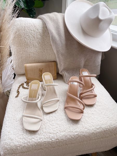 Neutral #dolcevita heels 🤍 Tan pair is on sale for $20! 

#LTKsalealert #LTKshoecrush #LTKstyletip