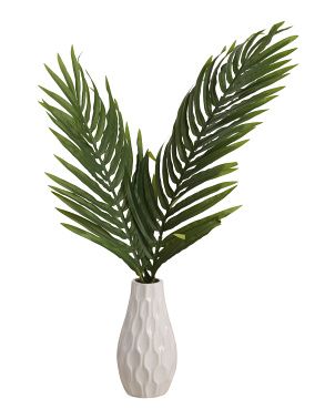 36in Palm Fronds In Vase | Home Essentials | Marshalls | Marshalls