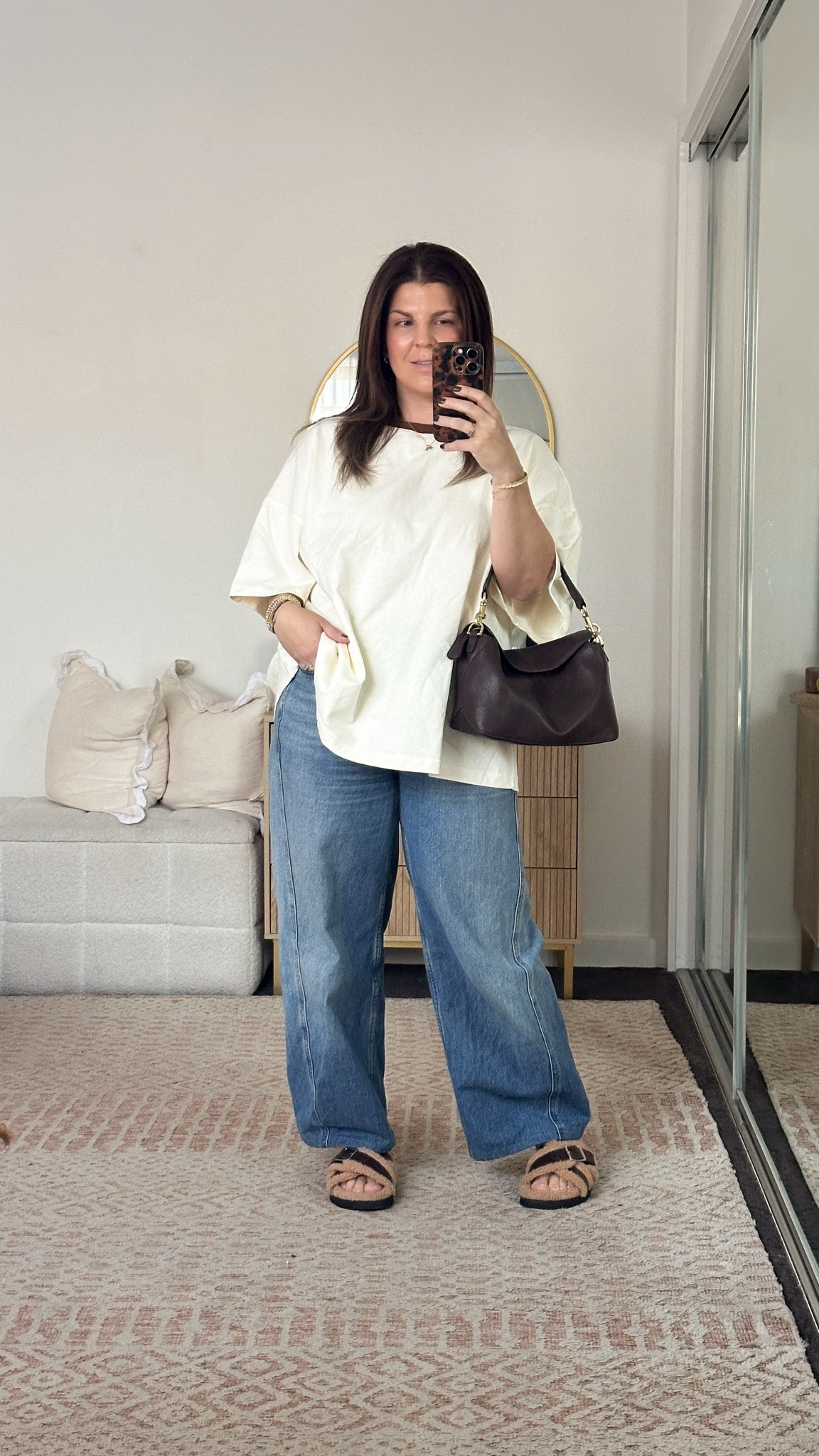 The perfect everyday casual look. 
Wearing a size 6 in the tee and 8 in jeans. Shoes are currently on sale and most worn pair at the moment.

#LTKaustralia #LTKautumn #LTKstyletip