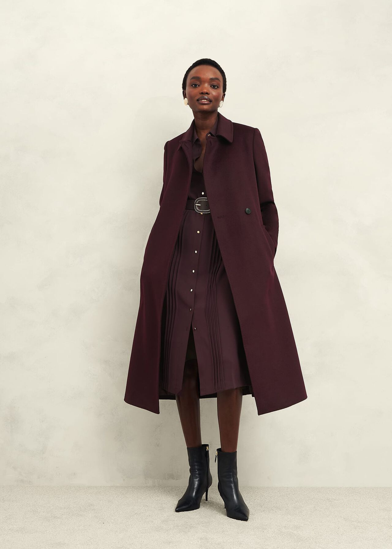 Livia Wool Coat | Hobbs UK | | Hobbs