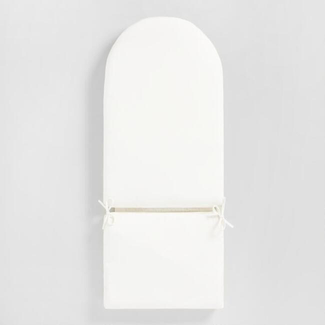 Sunbrella Natural Canvas Adirondack Chair Cushion | World Market