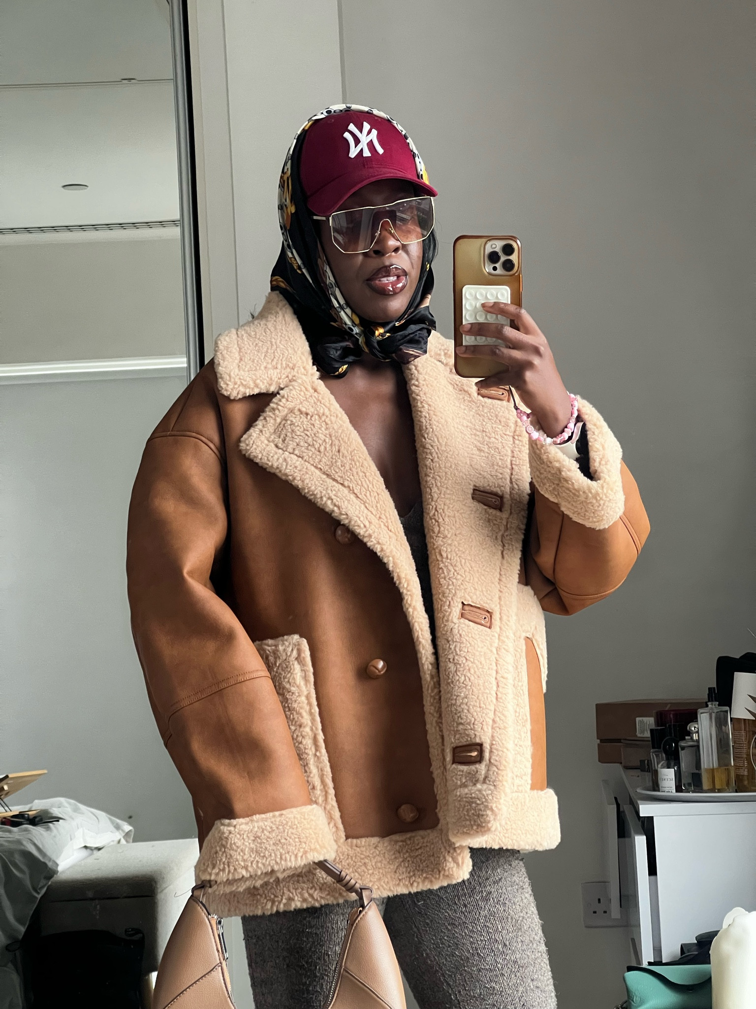 Autumn weather ready! This gorgeous topshop shearling coat is about to be my fave fall wardrobe piece 

#LTKuk #FashionMonth #LTKautumn