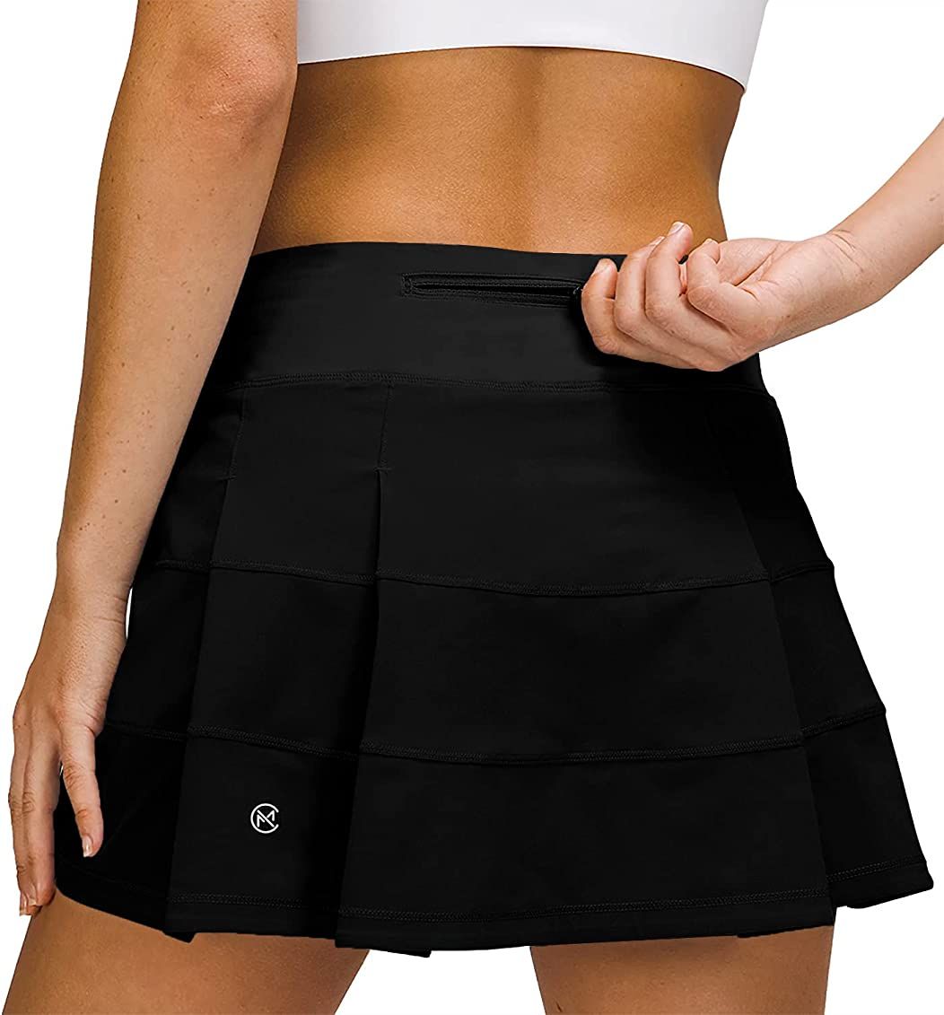 MCEDAR Athletic Tennis Golf Skorts Skirts for Women with Pocket Workout Running Sports Pleated Sk... | Amazon (US)