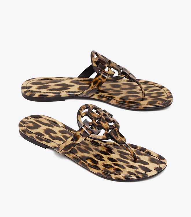 Tory Burch Miller Sandal, Printed Patent Leather | Tory Burch US