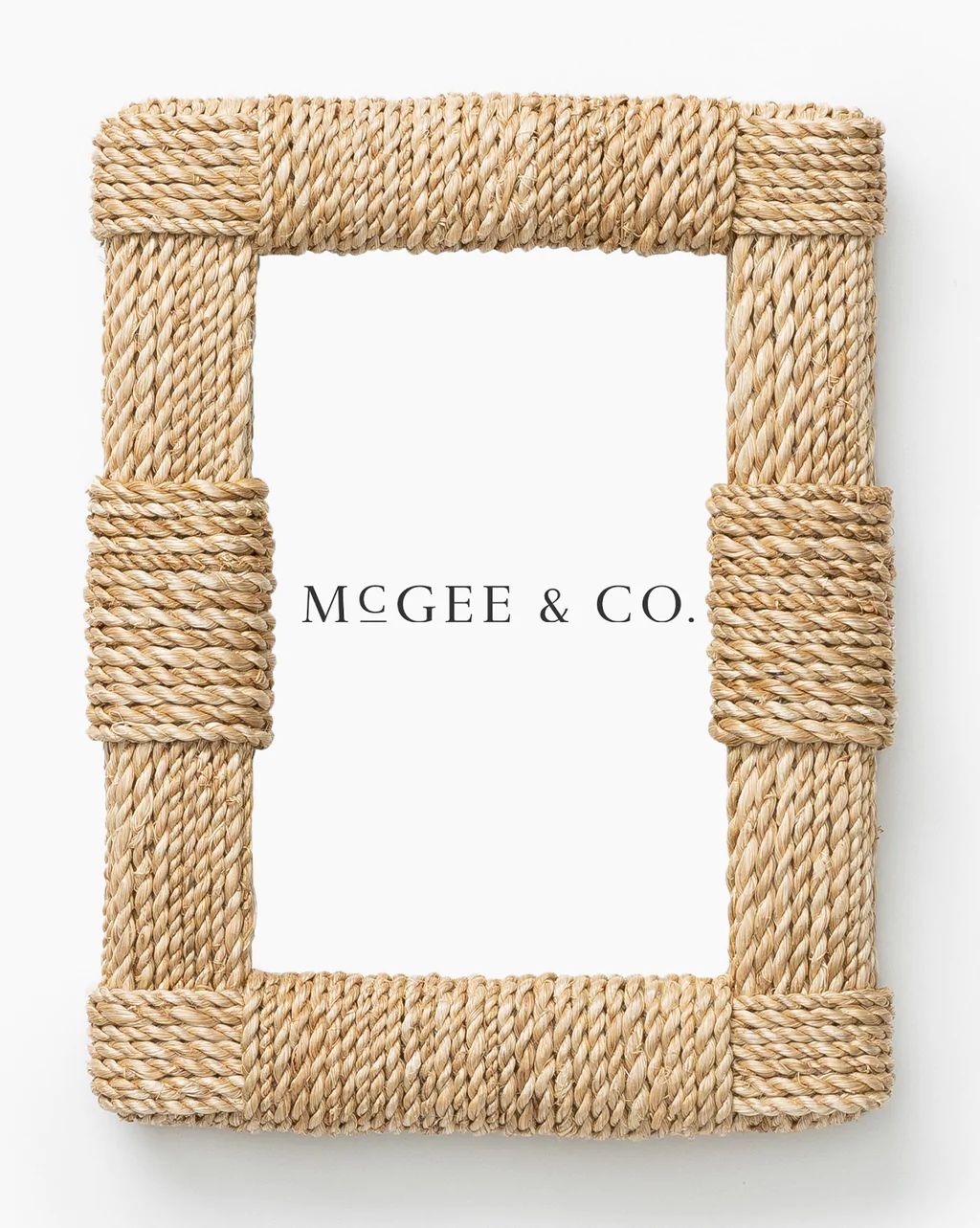 Abaca Rope Frame | McGee & Co.