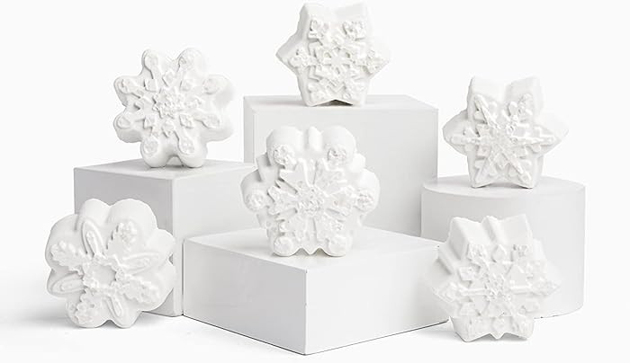 LA SALT CO Snowflake Crystal Bath Bomb - Sweater Weather, Aromatherapy for Bath or Shower Steamer... | Amazon (US)