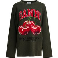 Ganni trui van wolmix met ronde hals | Balardi (US & Canada)