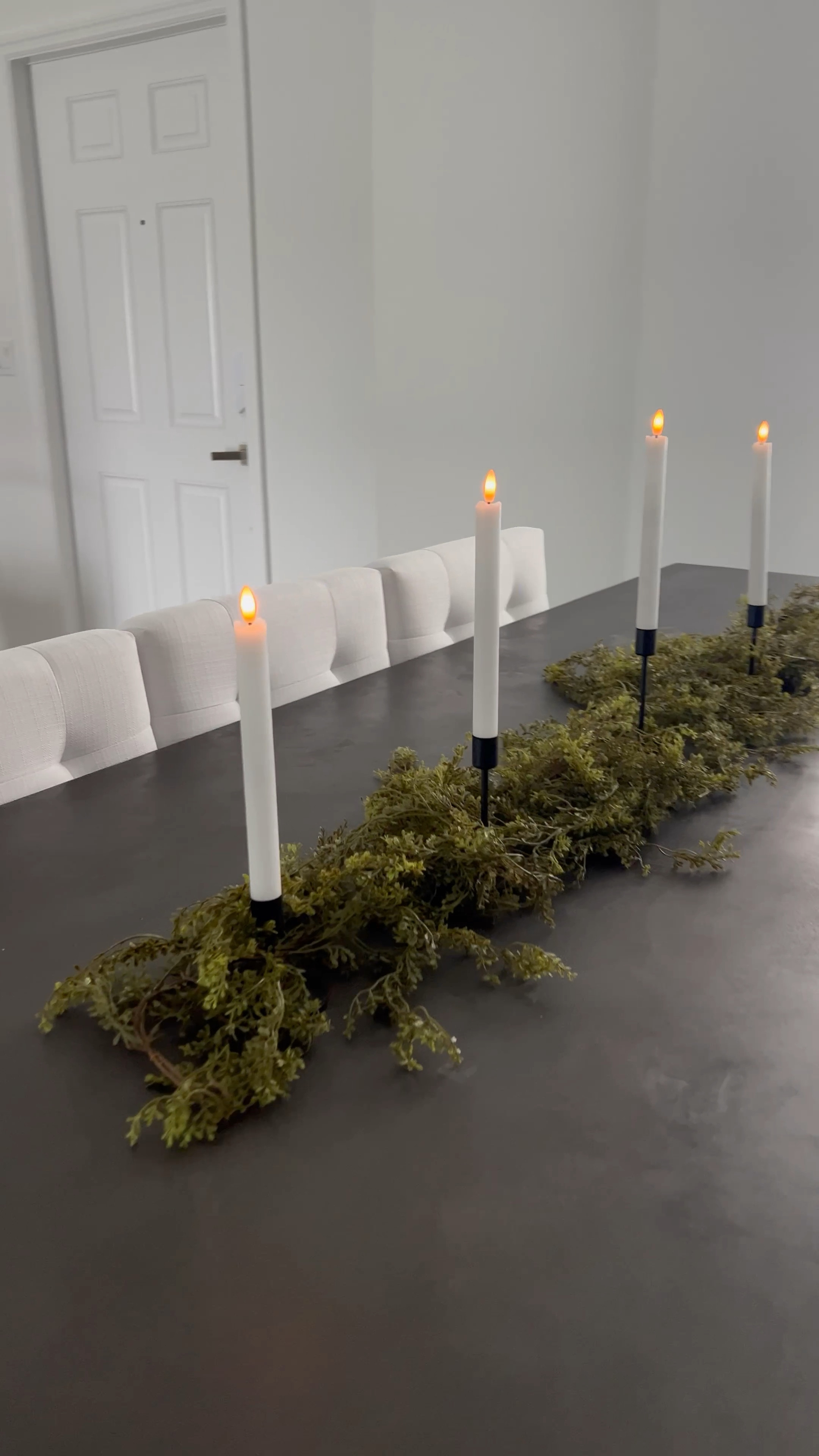 Spring cleaning and new table decoration!

Everything from my Tik Tok/IG Reel linked below! Go watch the full video to see my cluttered table turn into a modern simple spring candle-scape. The battery powered candles are perfect for homes with little kids or clumsy adults 🤣 

Greenery | restoration hardware | white chairs | dining room table | dining room chairs | cleaner | kitchen cleaner | shark vacuum | handheld vacuum | spring cleaning | black candlesticks | simple decor | concrete table | Wayfair