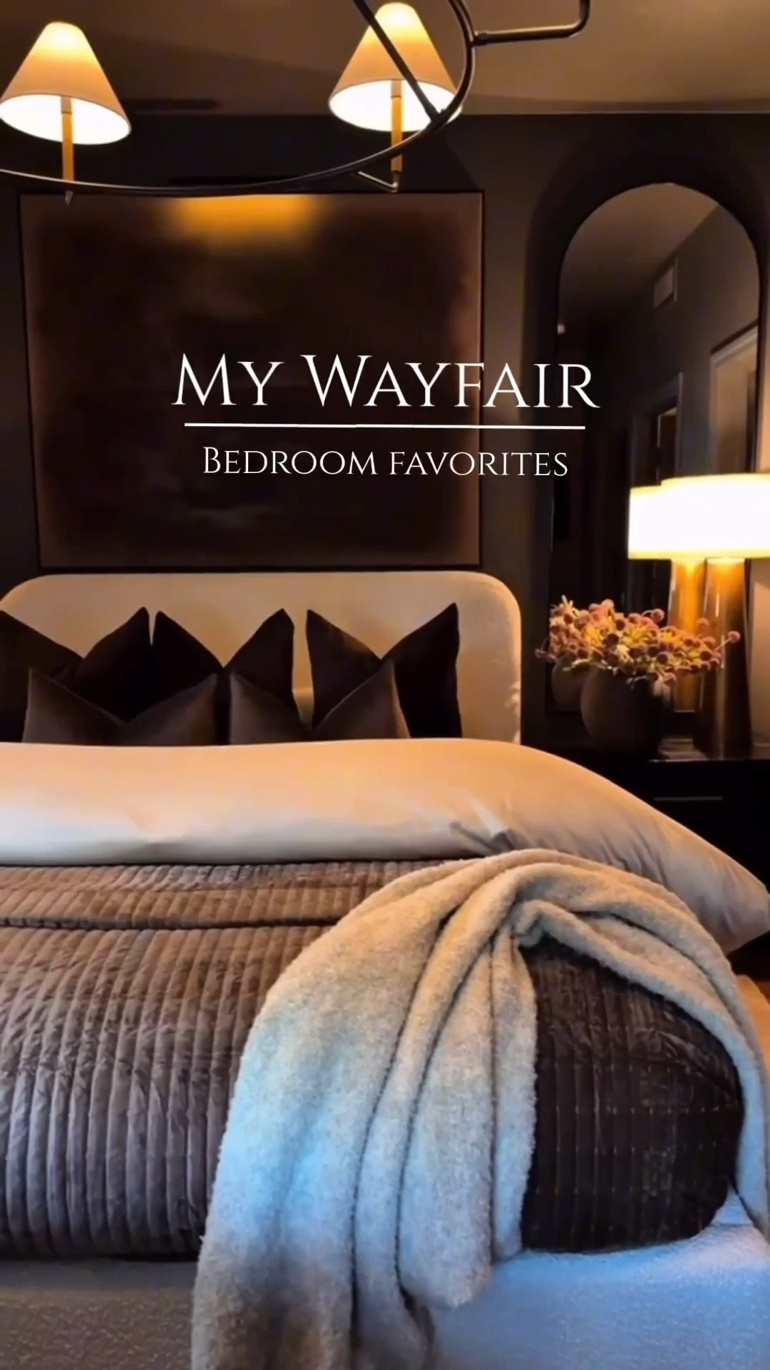Here are some of my Wayfair finds that I love in my bedrooms! I use wayfair so much in my new home! ✨❤️

Upholstered bed frame. Sleek neutral ottomans. Modern nightstands. Solid wood nightstands. Pedestal table & swivel chairs. Brown velvet platform bed frame. Stunning rug. Picture light, table lamp & sconces. 


#LTKHome #LTKdayinmylife #LTKvlog