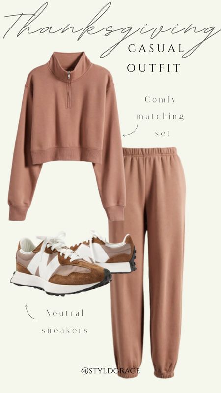 Thanksgiving outfit idea 

Casual thanksgiving outfit, athleisure set,  neutral set, comfy thanksgiving outfit, stay at home outfit

#LTKfindsunder50
