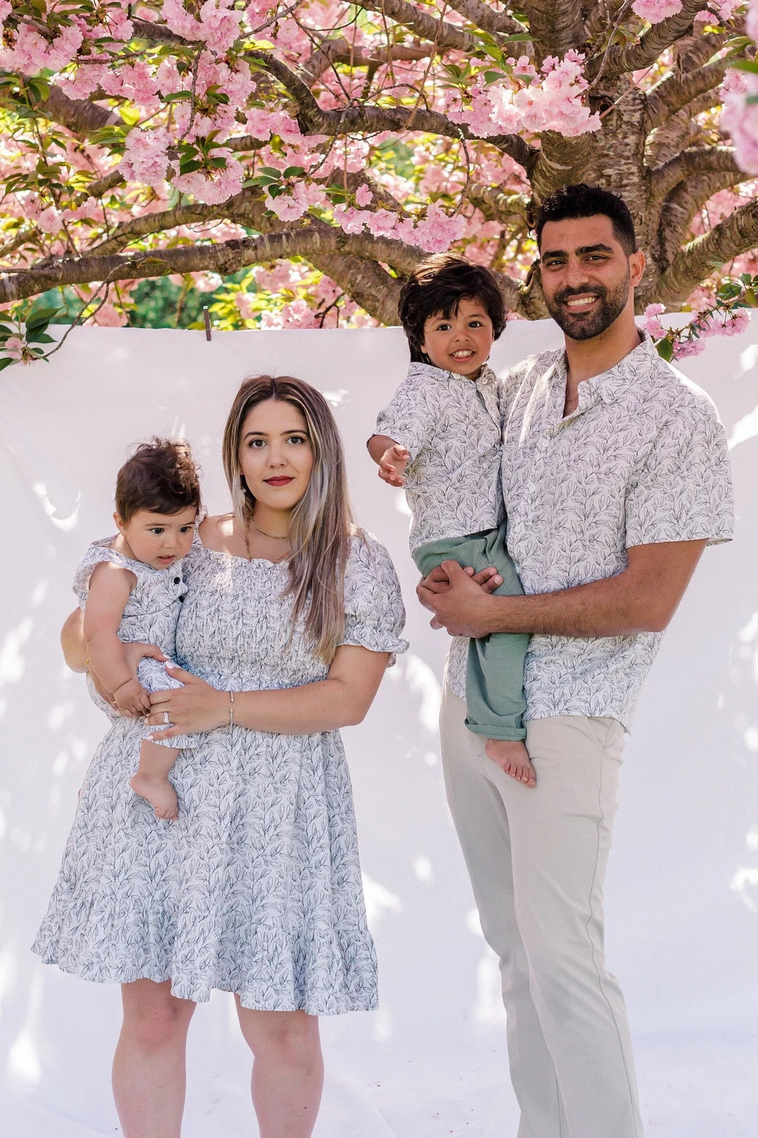 Matching Family Outfits, Leaf Print, Mommy and Me, Photoshoot Attire | Etsy (US)