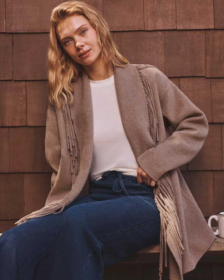 Sandra Fringe Jacket | Splendid