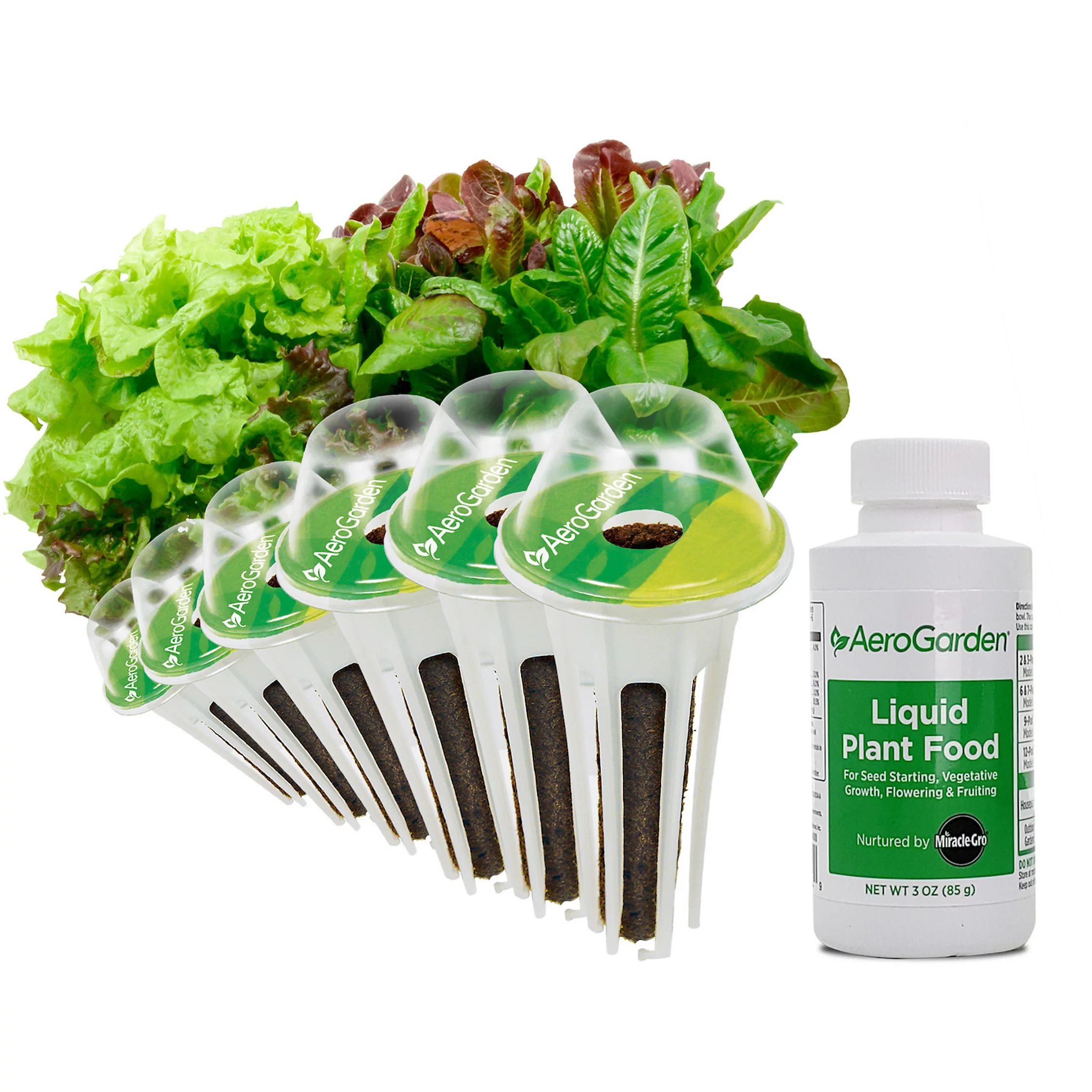 Miracle-Gro AeroGarden Heirloom Salad Greens 6-Pod Seed Kit | Kohl's