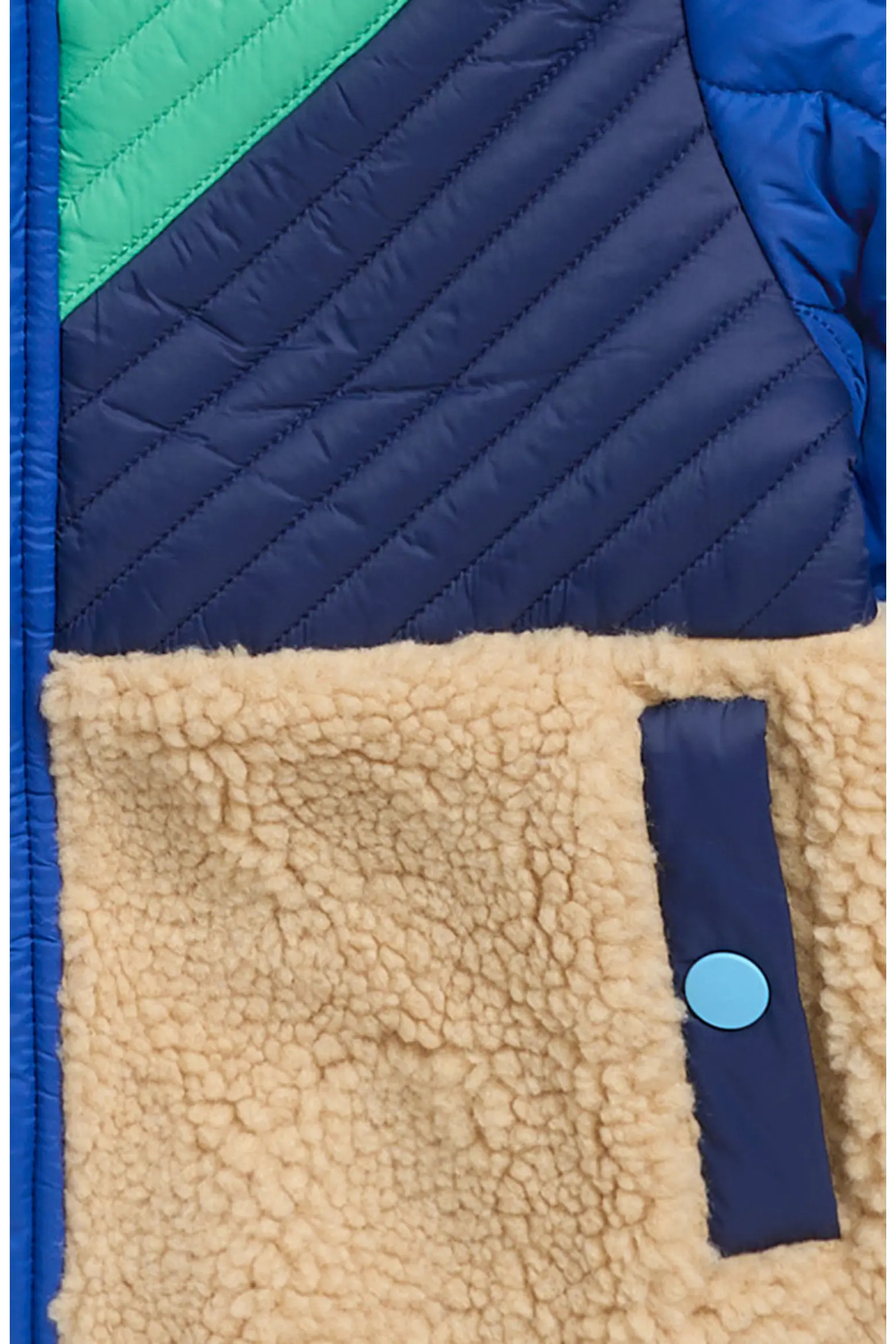 Kids' Chevron Quilted Fleece Jacket (Men) | Nordstrom | Nordstrom