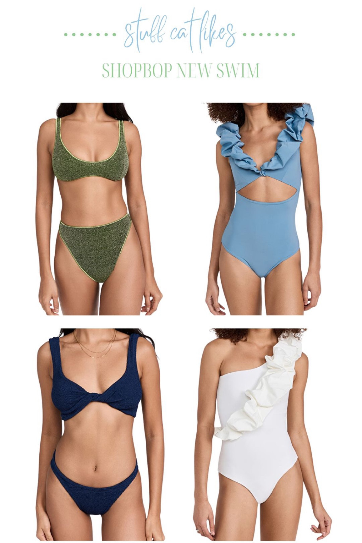 New Shopbop swimwear! 

#LTKswim
