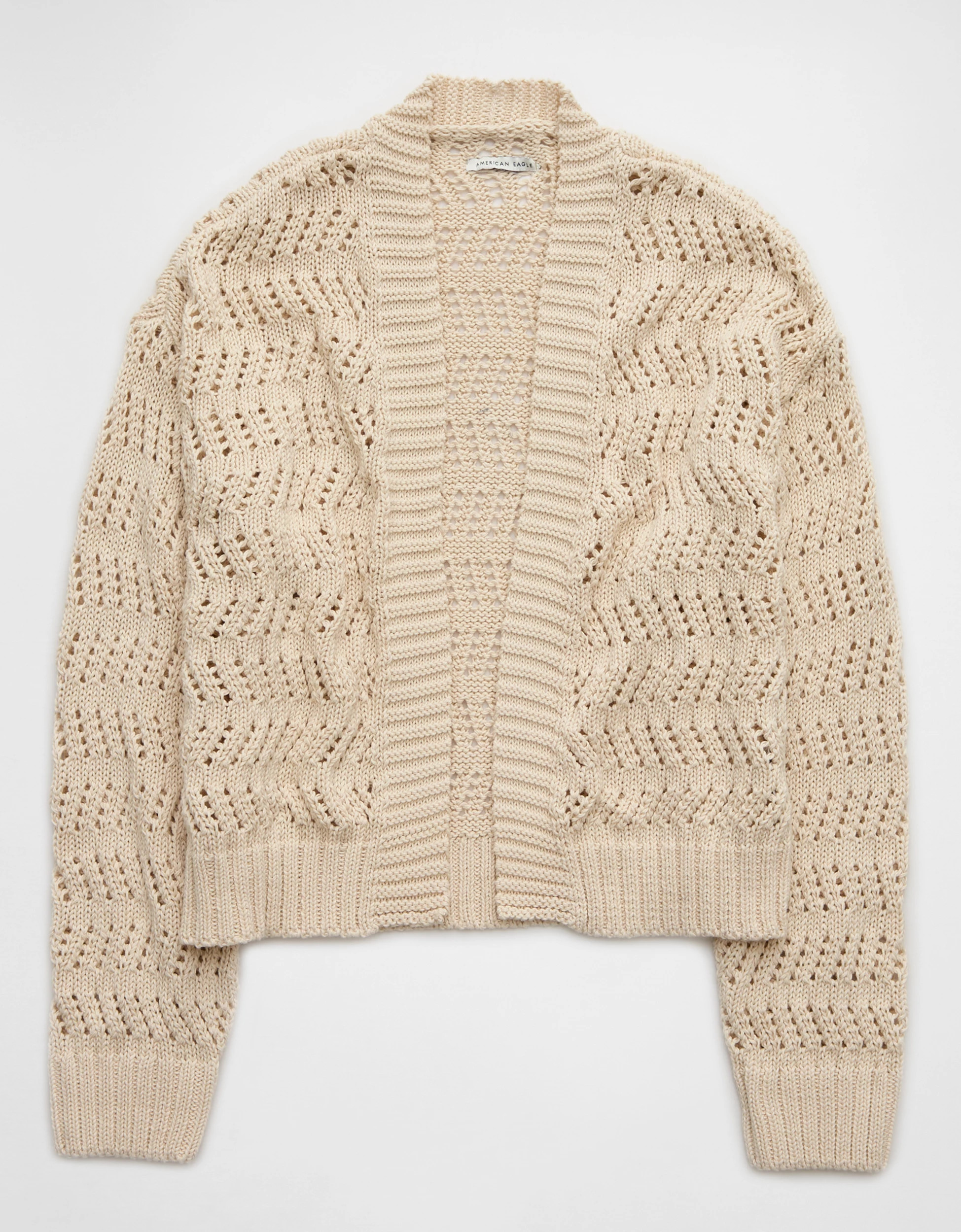 AE Knit Open Front Cardigan | American Eagle Outfitters (US & CA)