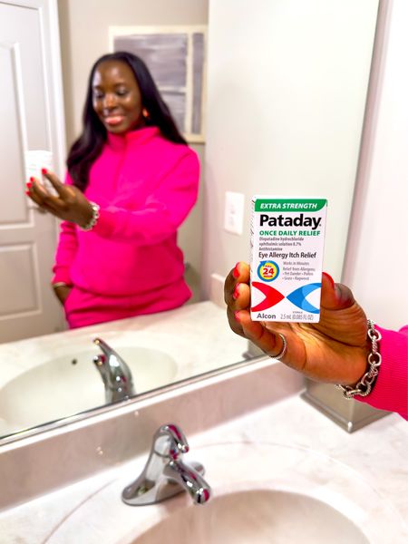  #TargetPartner- #AD  During allergy season I’m always on the go! The weather is warmer and my kids have me busy! Thanks to Extra Strength @Pataday I don’t have to worry about my itchy eyes. @pataday Extra Strength is my must have because they are fast acting eye allergy itch relief drops that provide long lasting 24 hr relief. 
 @pataday is the #1 doctor recommended* brand amongst physicians and optometrist. “*IQVIA ProVoice Survey, Eye Allergies Category, January 2024”.
Do you suffer with itchy eyes during allergy season? Head over to @target to today to get Extra Strength @pataday to be prepared for this season!
 #Target  #allergies #BringItOn  #Pataday

#LTKfamily #LTKfindsunder50 #LTKhome