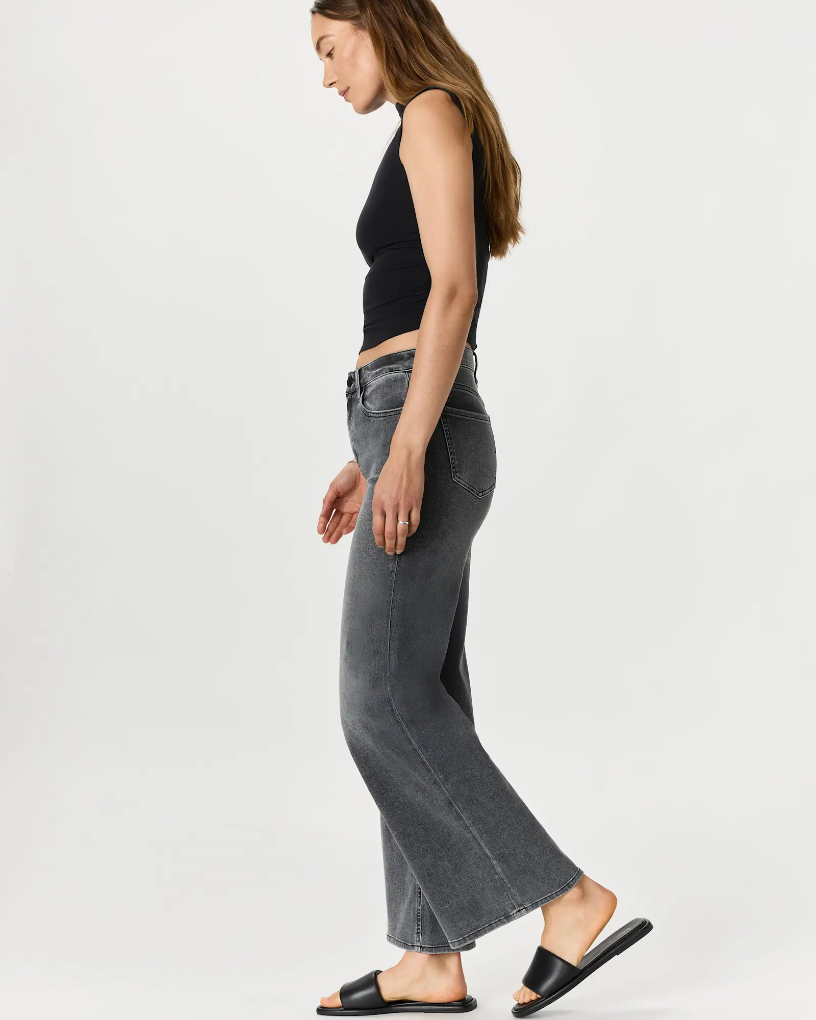 Bella Stretch Wide Leg Jeans | Quince
