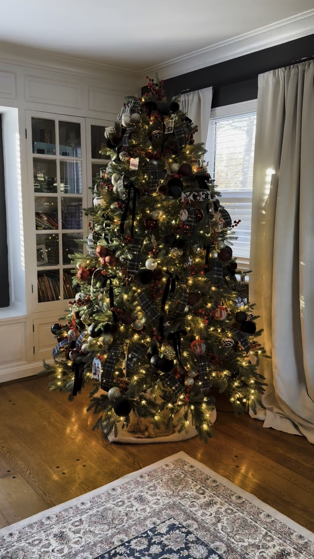 this 7.5ft tree from Grandin Road is by far my favorite tree in the house! I decided to switch it up this year and do this one a little bit more traditional Ralph Lauren vibes and I LOVE how it turned out 🎄

#LTKSeasonal #LTKHome #LTKHoliday