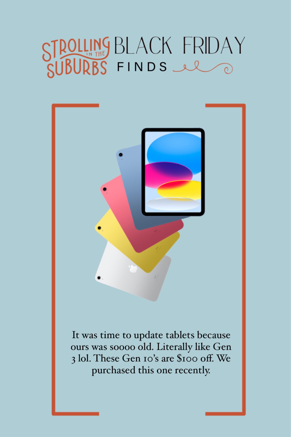 Target black Friday sales even have discounts on Apple products. Grab an Ipad generation 10 for $100 off. 

#LTKHoliday #LTKCyberWeek #LTKsalealert