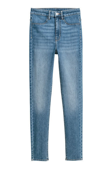 H & M - Super Skinny High Jeans - Blue | H&M (US + CA)