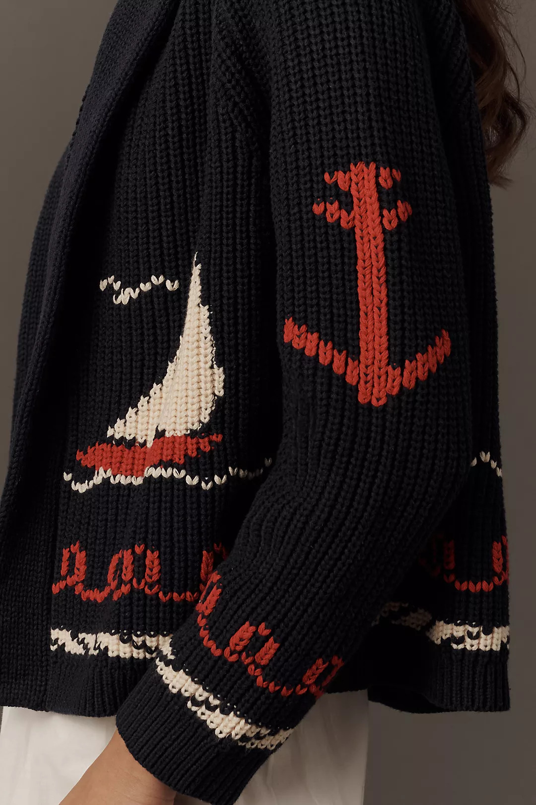THE GREAT. Sailboat Cardigan | Anthropologie (US)