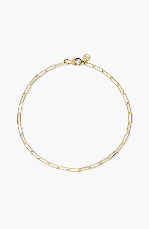 Boyfriend Bold Bracelet in 14K Yellow Gold by MEJURI at Nordstrom, Size Small/medium | Nordstrom