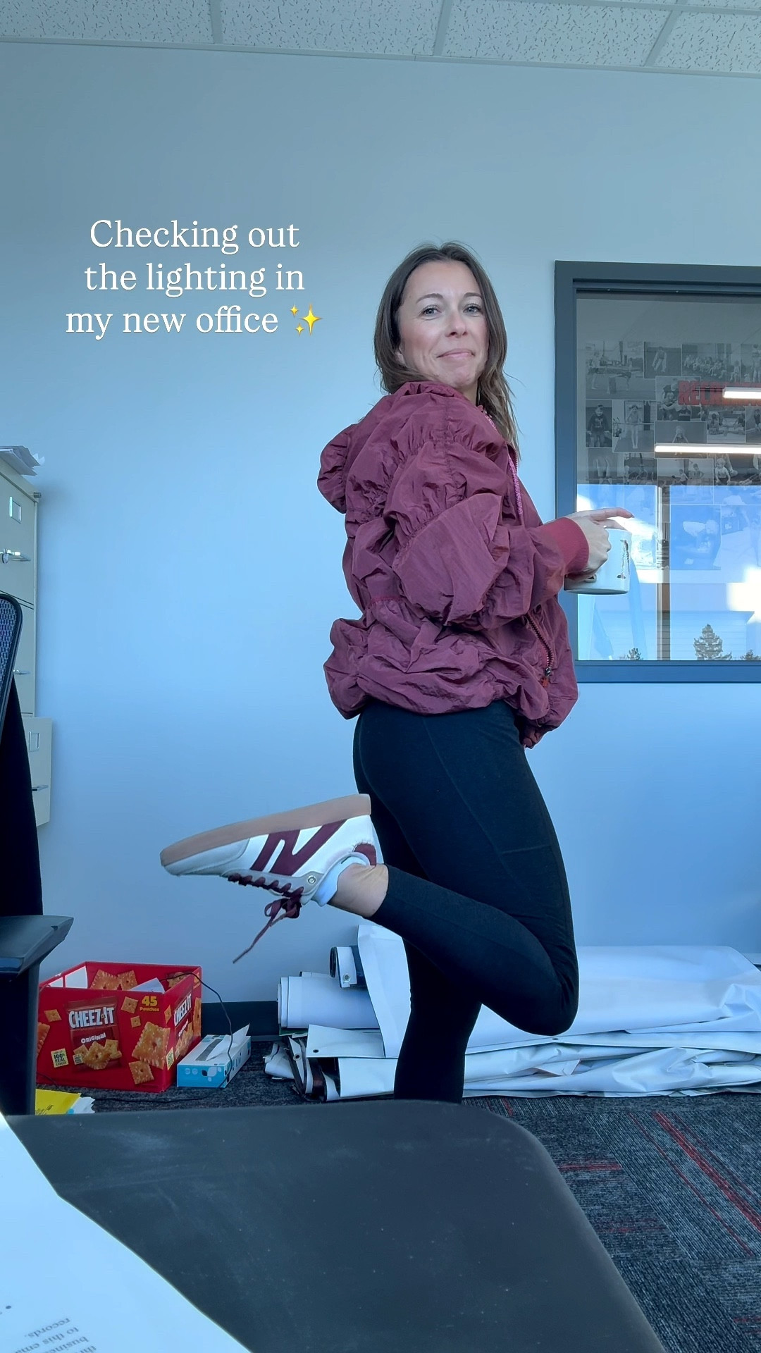 OOTD ✨ in my new (messy) office.

#LTKootd #LTKOver40