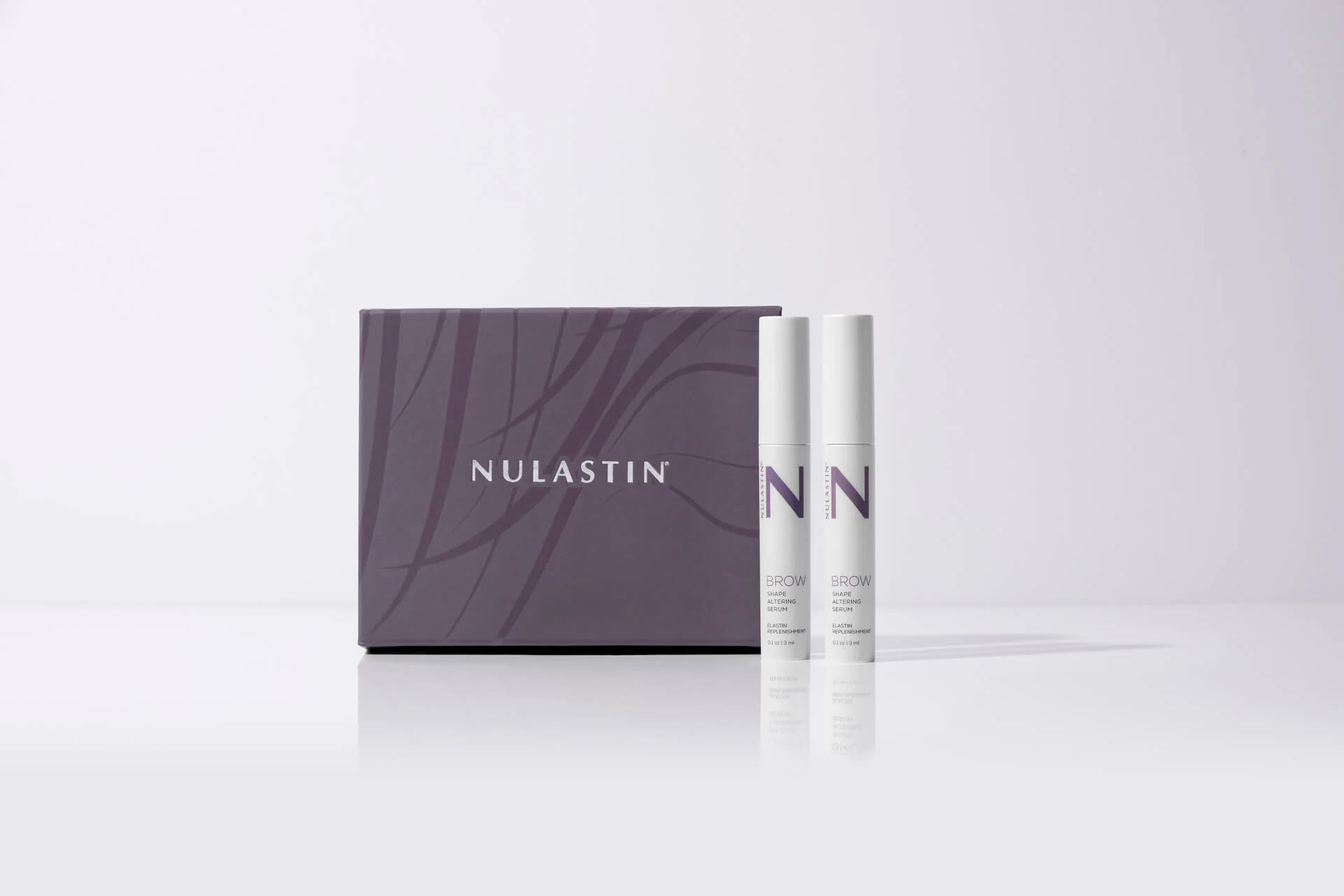 Brow Shape Altering Serum 2-Pack | Award Winning Nulastin Brow Serum | NULASTIN