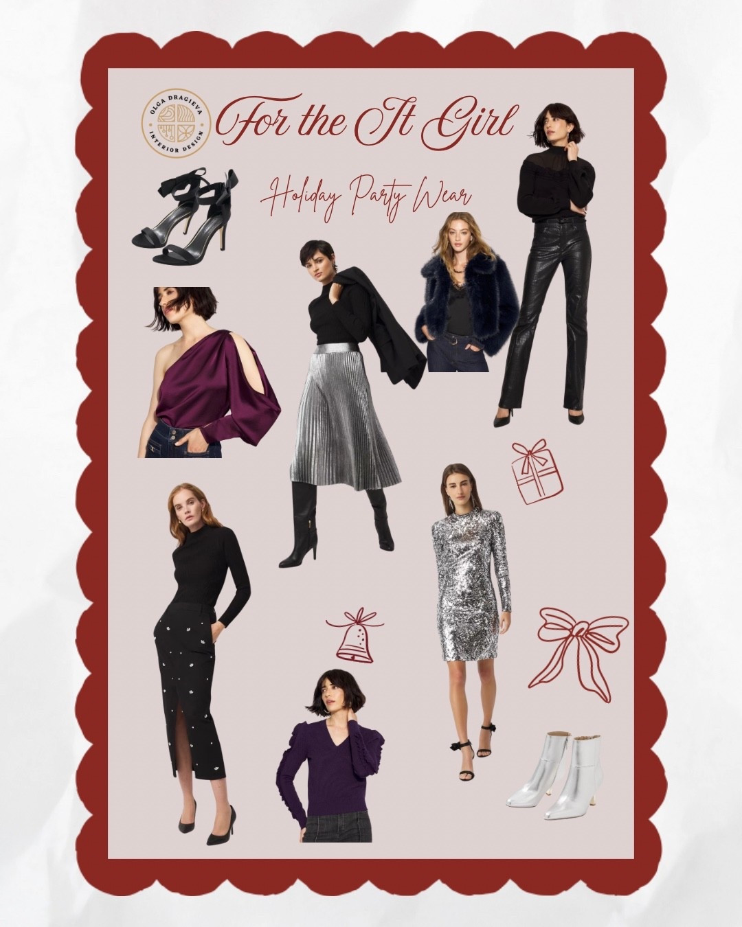 Holiday party wear, Christmas wear, holiday dress, black pants, silver boots. #fashion #christmasdress

#LTKCyberWeek #LTKGiftGuide #LTKHoliday