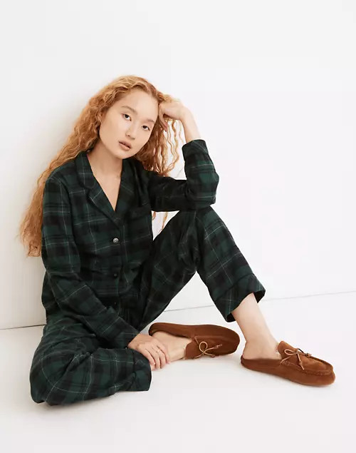 Flannel Bedtime Pajama Set in Reywood Plaid | Madewell