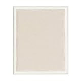 Kate and Laurel Macon Framed Linen Fabric Pinboard, 23x29, White | Amazon (US)