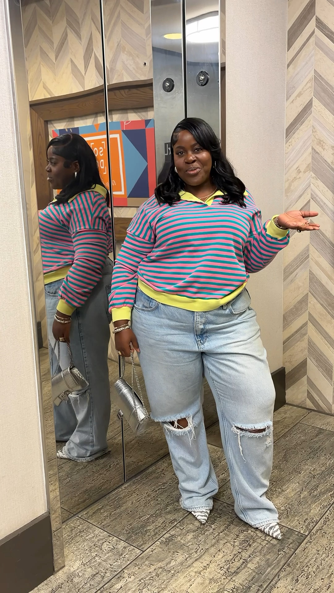 Great look for spring and these good American jeans are my favorite! 

#LTKPlusSize #LTKSaleAlert #LTKspring