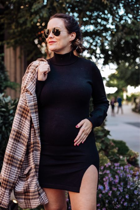 a dress up OR down combination for fall featuring this cozy sweater dress and plaid coat. 

Workwear, business casual, workwear essentials, fall outfit, fall outfit inspiration, fall style, blazer, plaid coat, knit sweater, layering inspiration, fall layers, office outfit ideas 



#LTKbump #LTKSeasonal #LTKstyletip