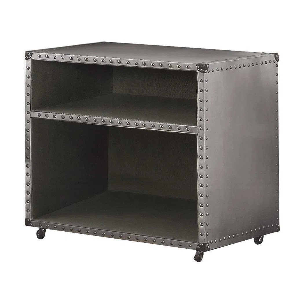 Nightstand w/USB, Aluminum | Wayfair North America