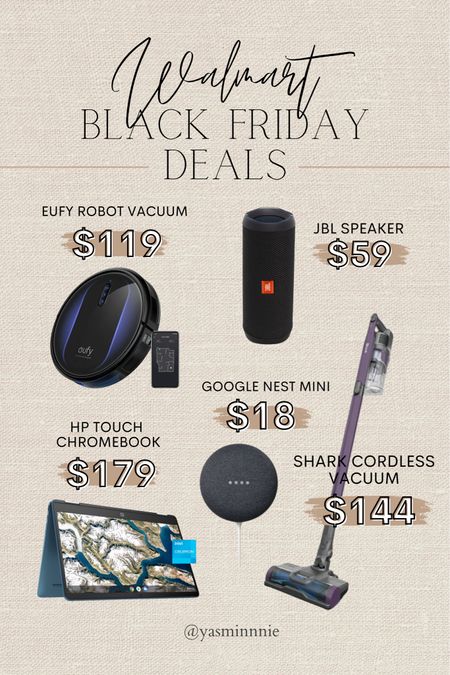 Walmart Black Friday deals for days! 

Shopping, home, decor, tech, gifts, for him, for her, vacuum, laptops, google nest, holiday, Christmas shop, Black Friday 

#LTKsalealert #LTKhome #LTKCyberweek