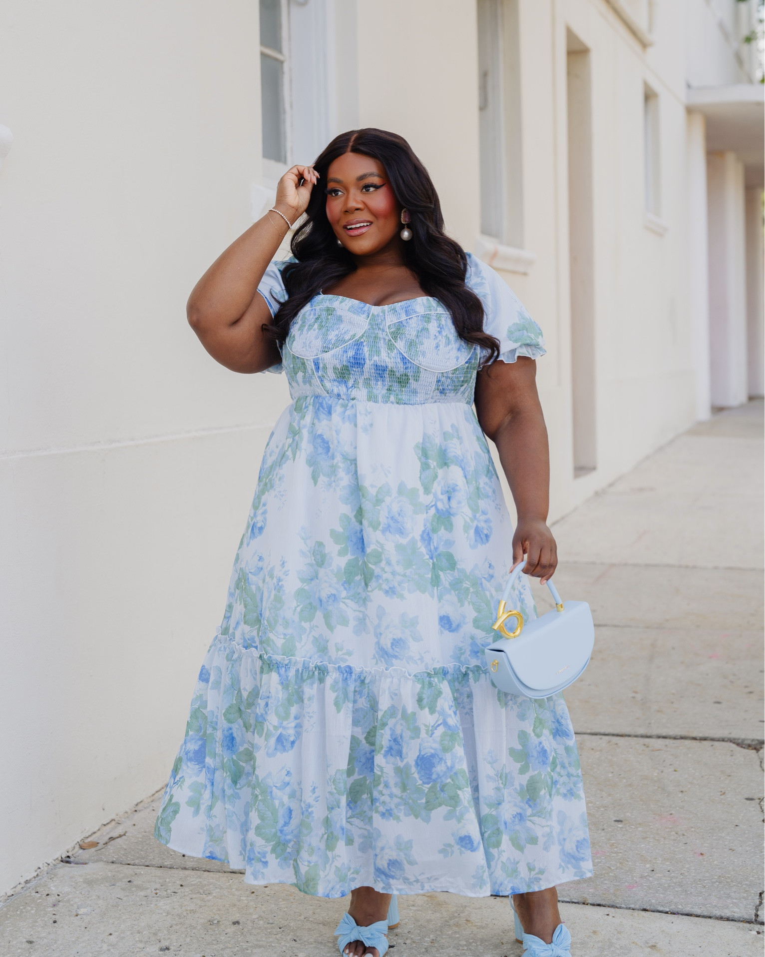 the blues never looked prettier 

size XXL

#LTKPlusSize #LTKBeauty