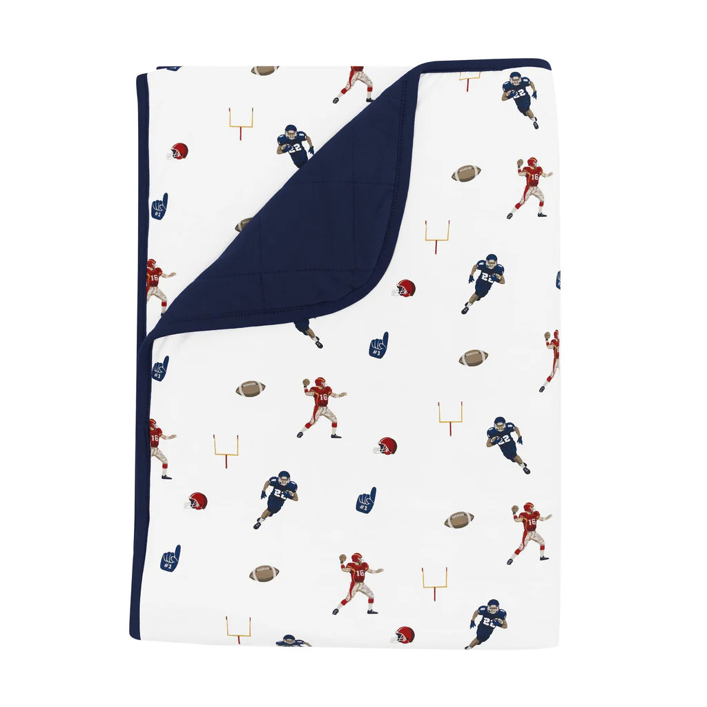 Toddler Blanket in Football 1.0 | Kyte BABY