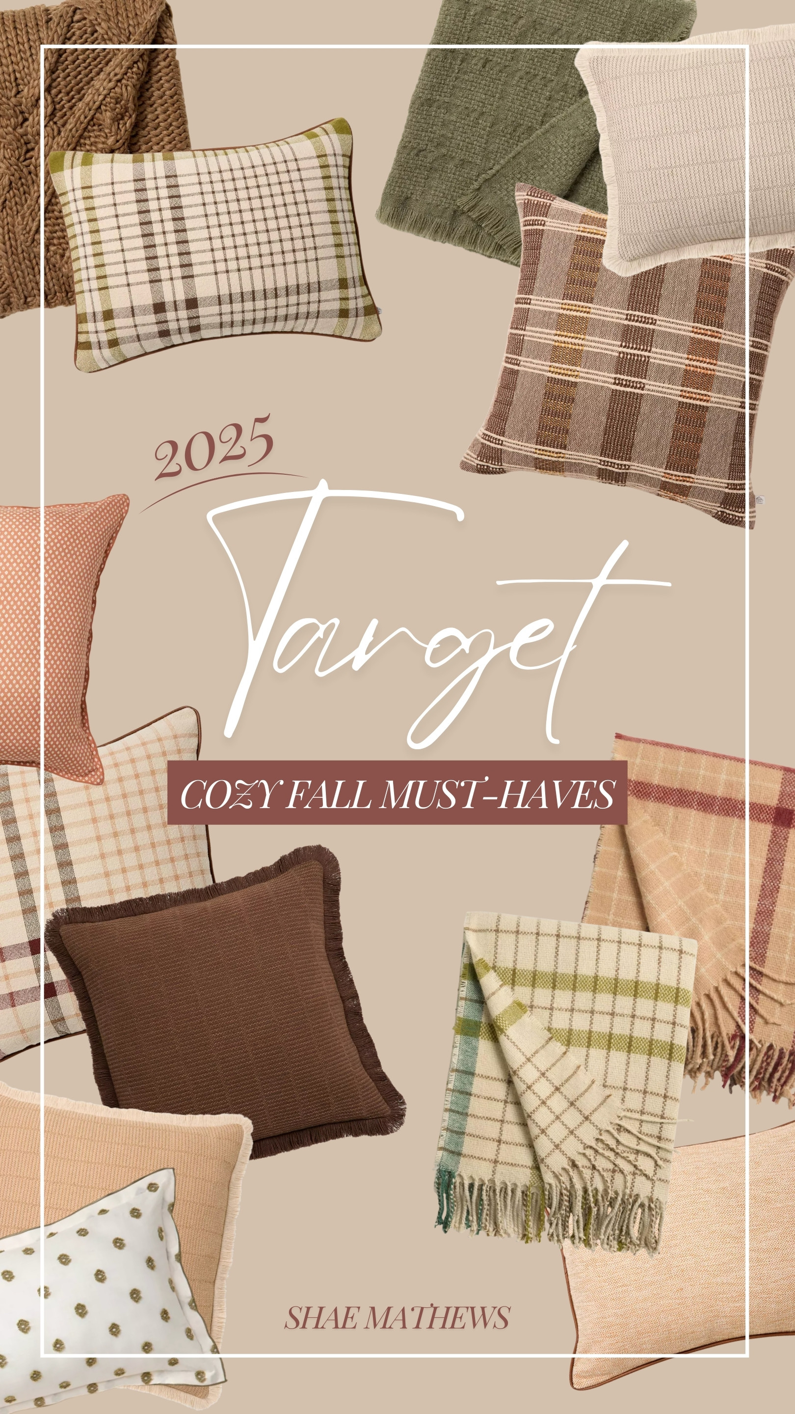 So many cozy patterns + textures to layer in your home this year!🤎 

#LTKautumn #LTKHome #LTKSeasonal