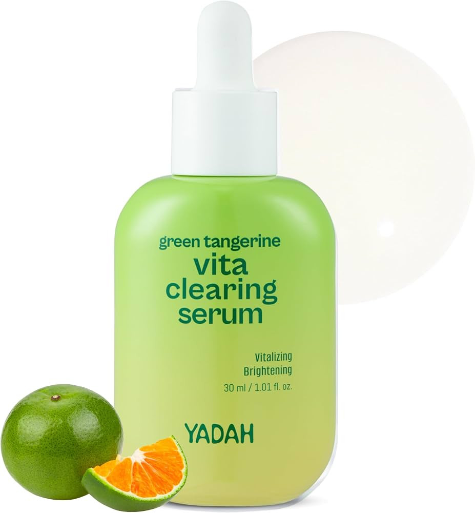 YADAH Green Tangerine Vita Serum 1.01 Fl oz 1-Pack - Hydrating, Revitalizing Serum with Vitamin C... | Amazon (US)
