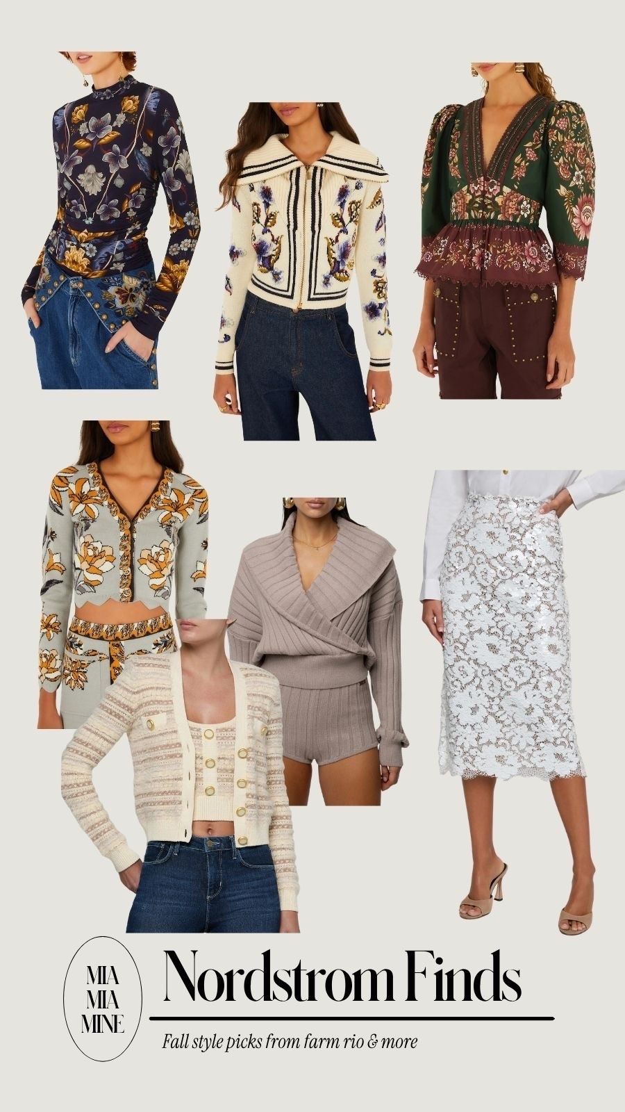 Nordstrom fall finds
Shop farm Rio cardigans, sweaters and midi skirts

#LTKSeasonal #LTKOver40 #LTKmomlife