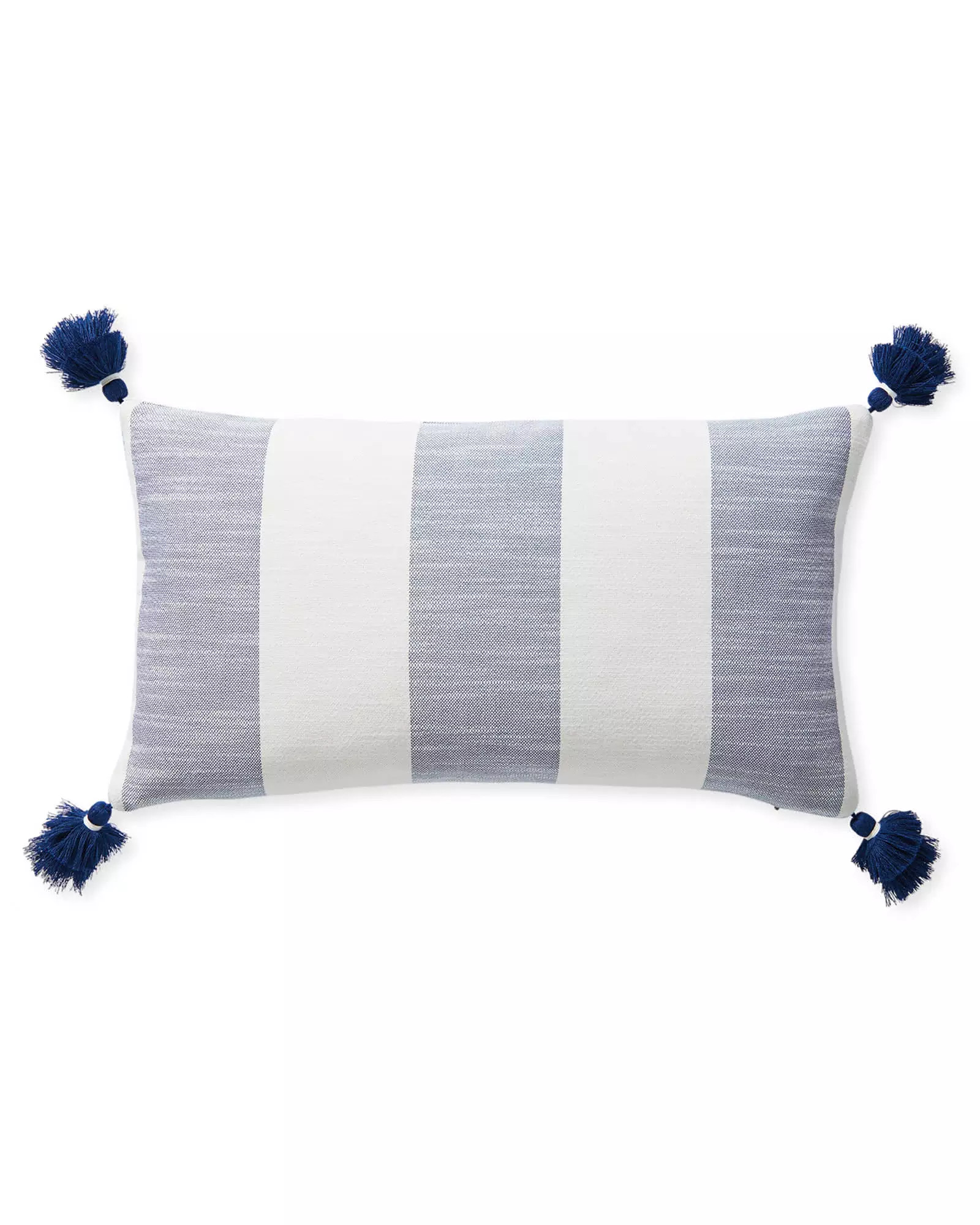 Beach Stripe Pillow Cover | Serena and Lily
