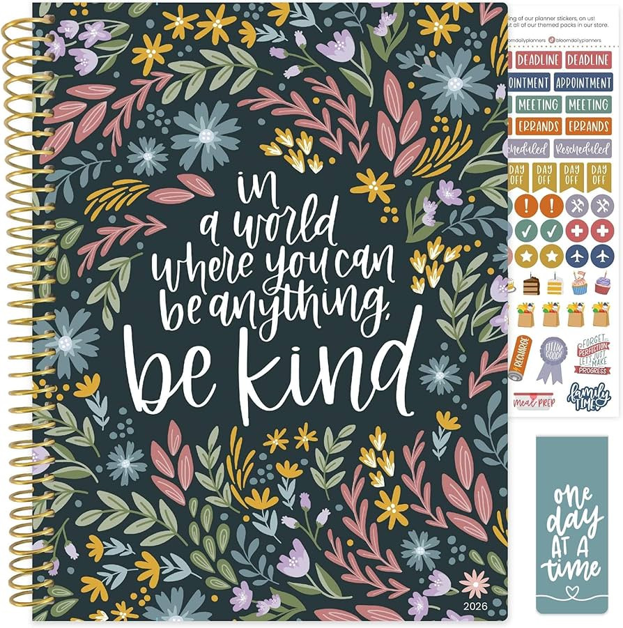 bloom daily planners 2026 Planner (January to December) - 8.5” x 11” Weekly & Monthly Dated A... | Amazon (US)