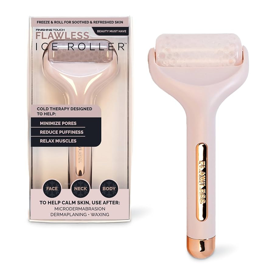 Finishing Touch Flawless Facial Massage Ice Roller, 1 Count (Pack of 1) | Amazon (US)