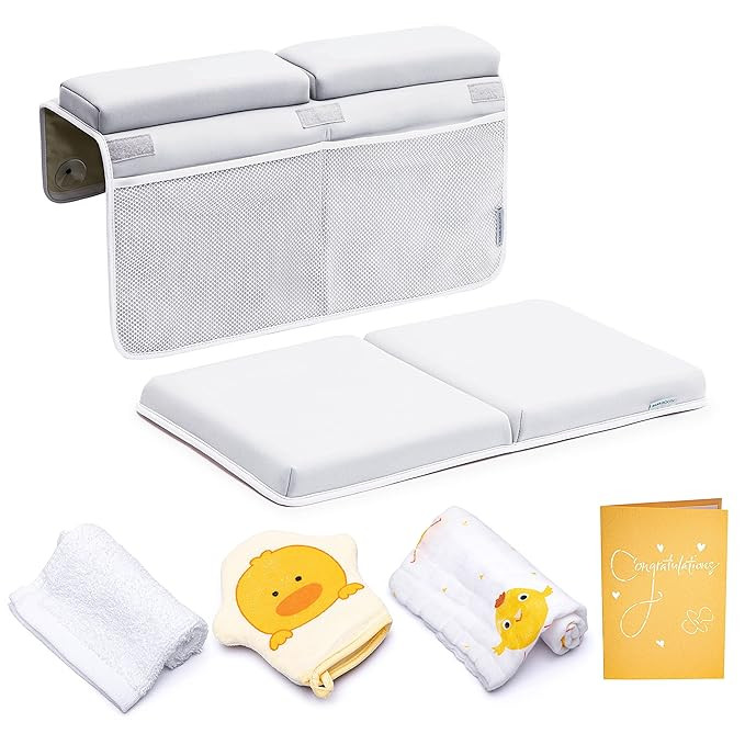 Bath Kneeler and Elbow Rest Pad, Extra Thick Baby Bath Kneeling Pad and Elbow Pad for Bathtub. Ba... | Amazon (US)